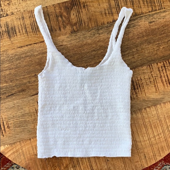 Forever 21 scrunchy crop top - Picture 1 of 2